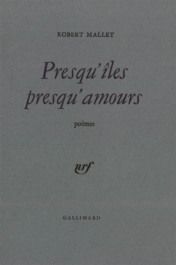 Presqu'îles, presqu'amours : poèmes