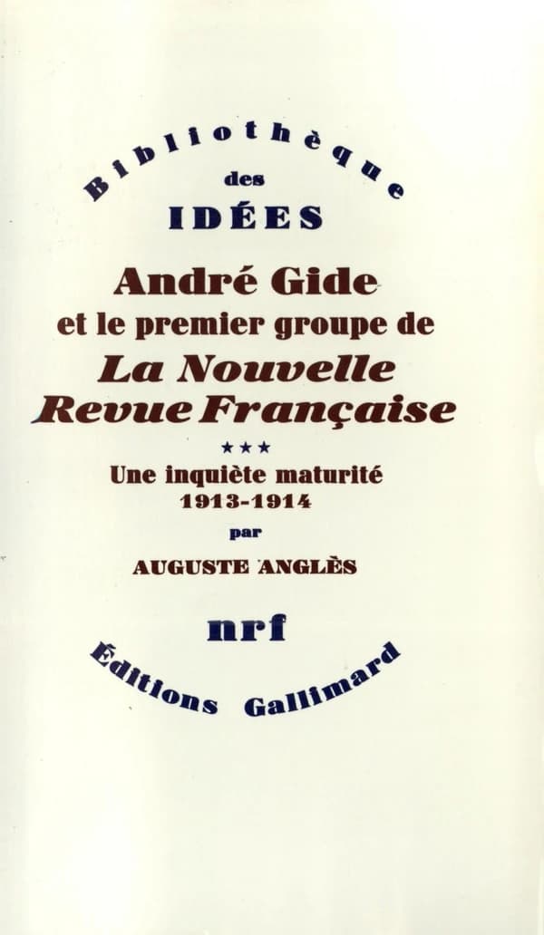 Une inquiète maturité : 1913-1914
