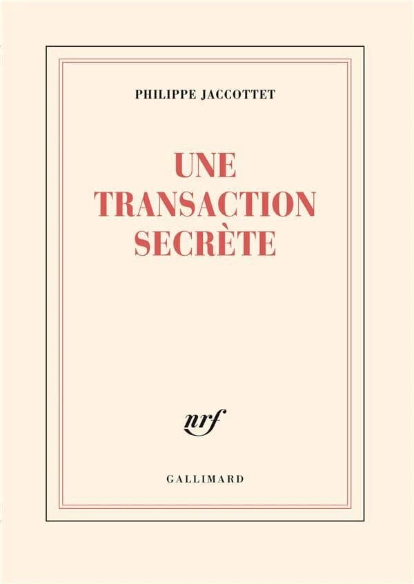 Une transaction secrète : lectures de poésie