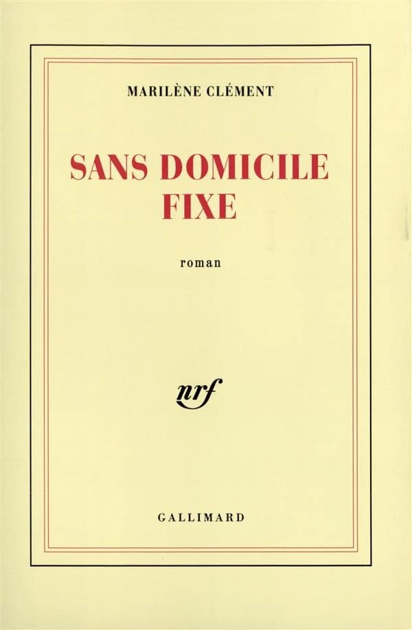 Sans domicile fixe : roman