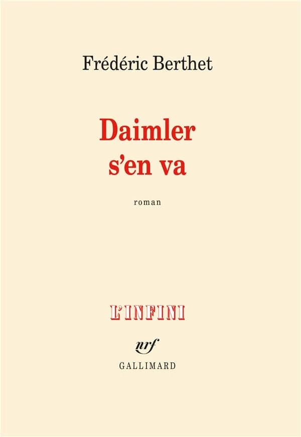 Daimler s'en va : roman