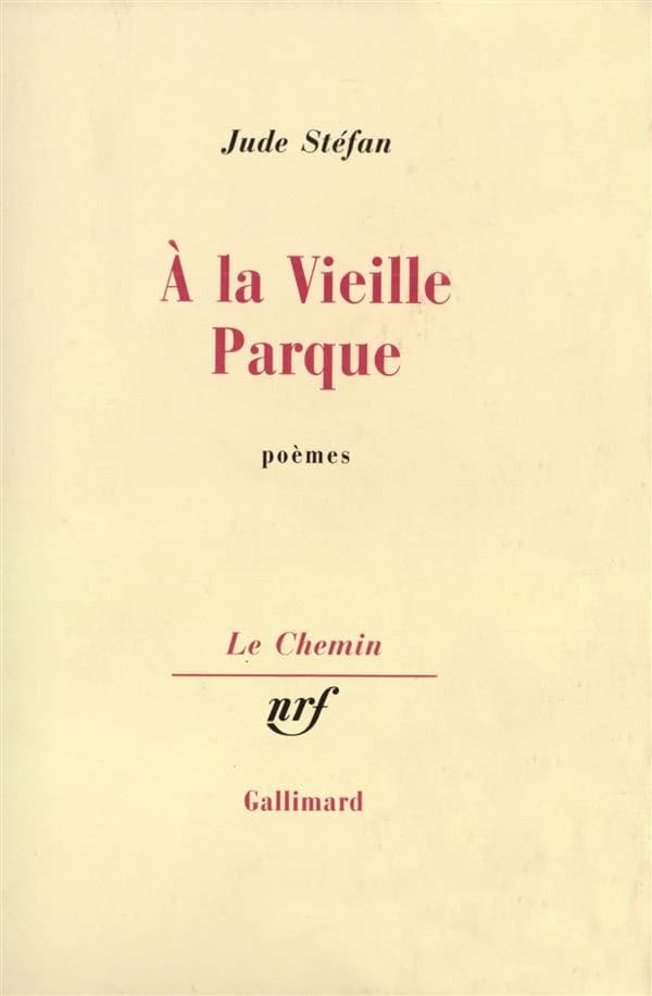 À la vieille Parque : poèmes