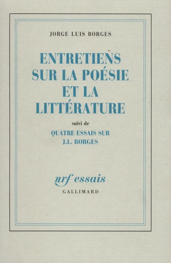 Entretiens sur la poésie et la littérature