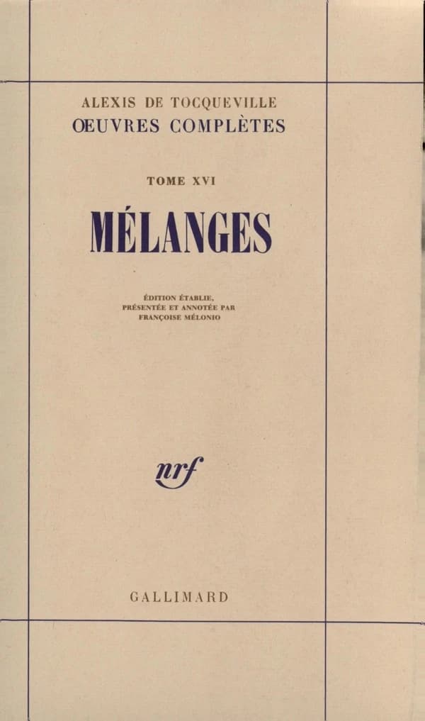 Mélanges littéraires et économiques
