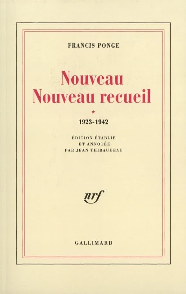 Nouveau nouveau recueil