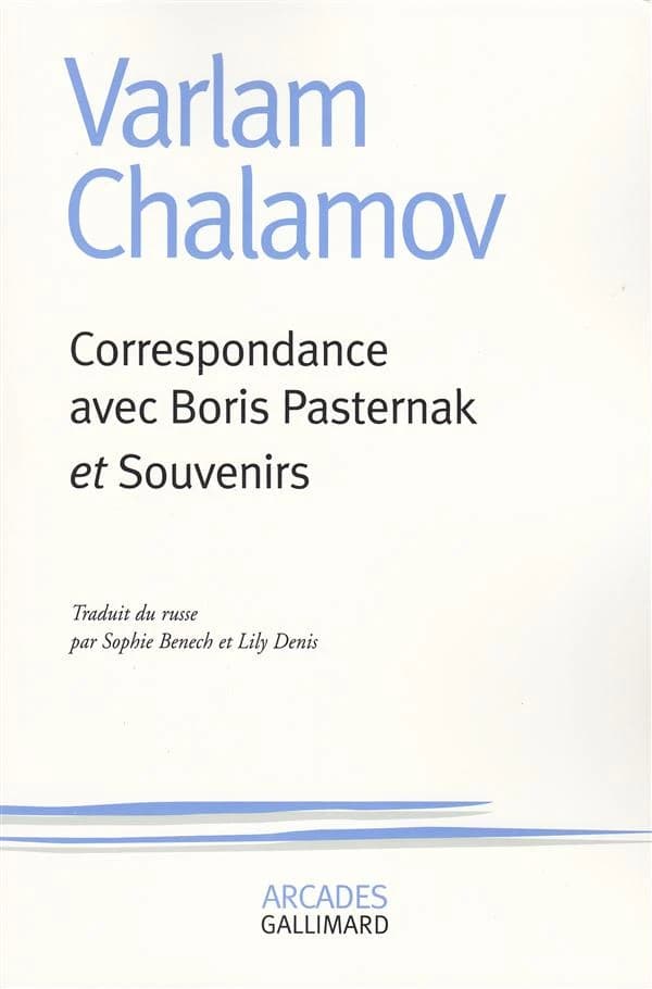 Correspondance avec Boris Pasternak ; et Souvenirs