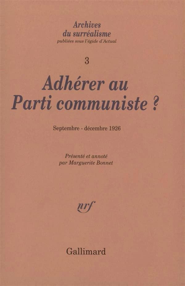 Adhérer au Parti communiste ? : septembre-décembre 1926