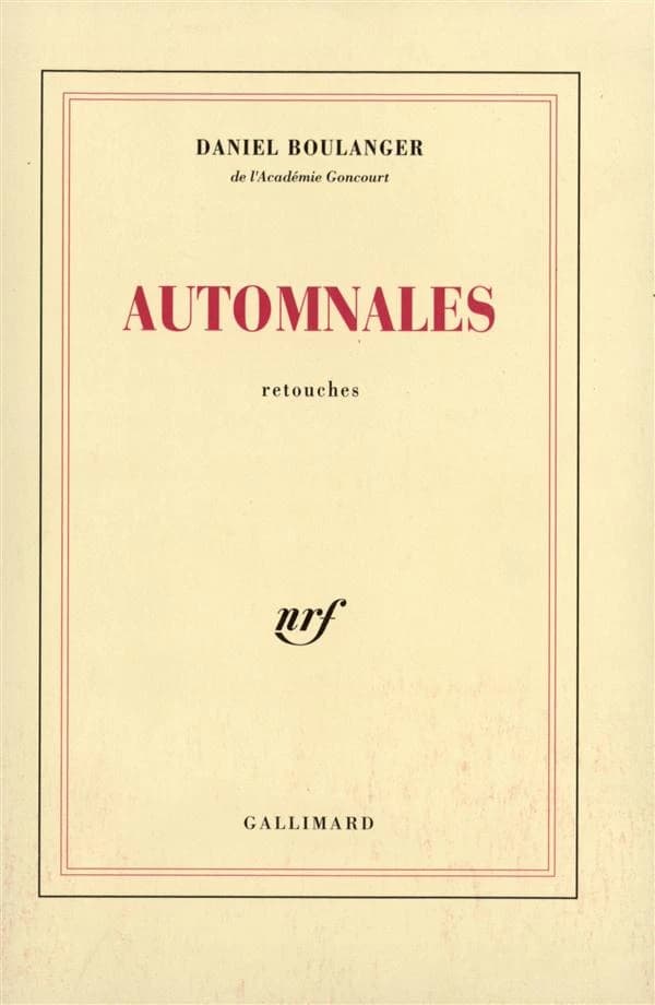 Automnales : retouches