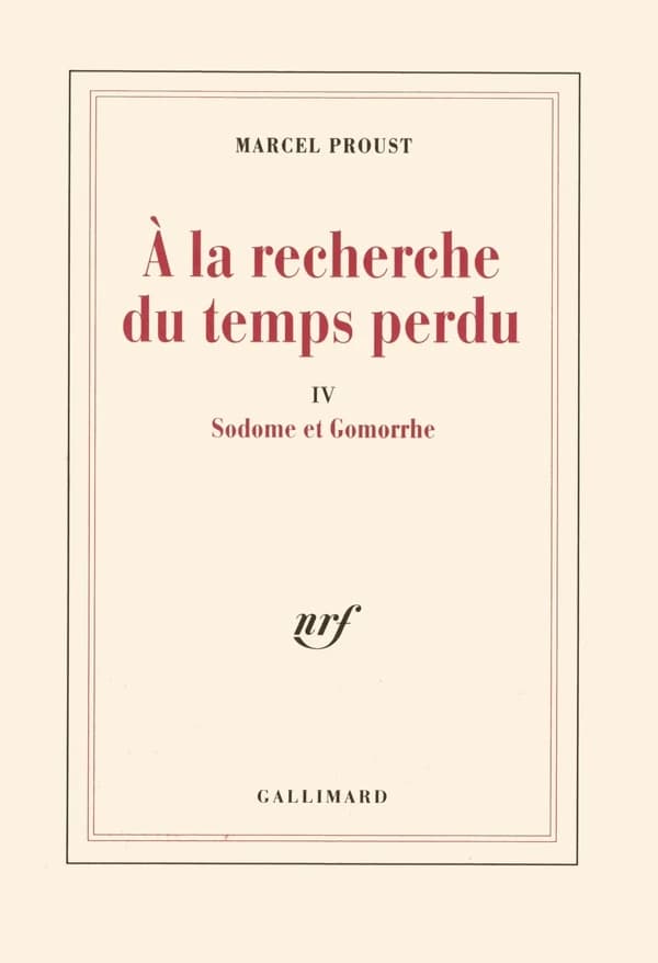 Sodome et Gomorrhe ([Nouv. éd.]) Marcel Proust