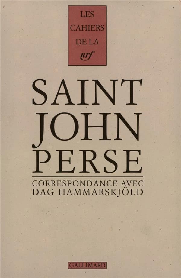 Cahiers Saint-John Perse. Correspondance