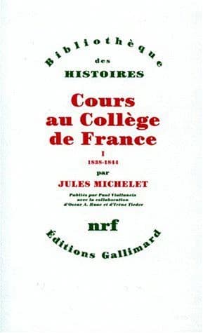 Cours au Collège de France : 1838-1851