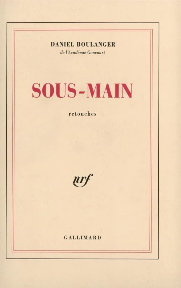 Sous-main : retouches