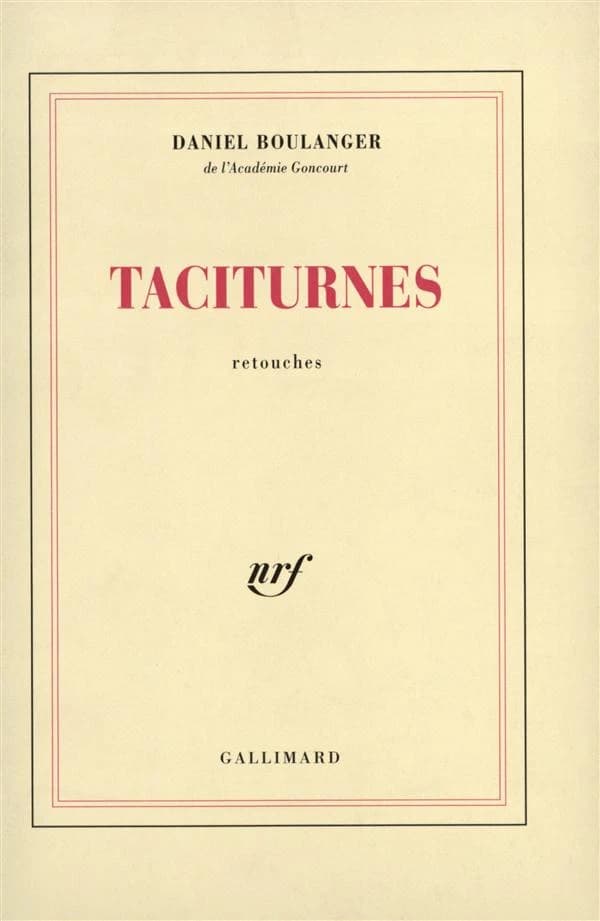 Taciturnes : retouches