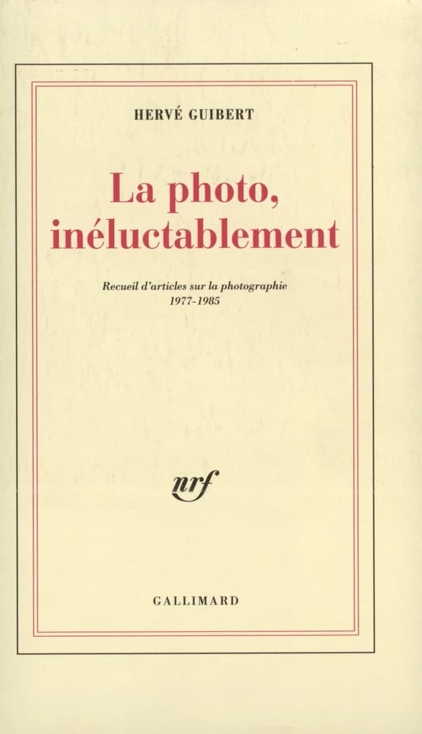La photo, inéluctablement : recueil d'articles sur la photographie, 1977-1985