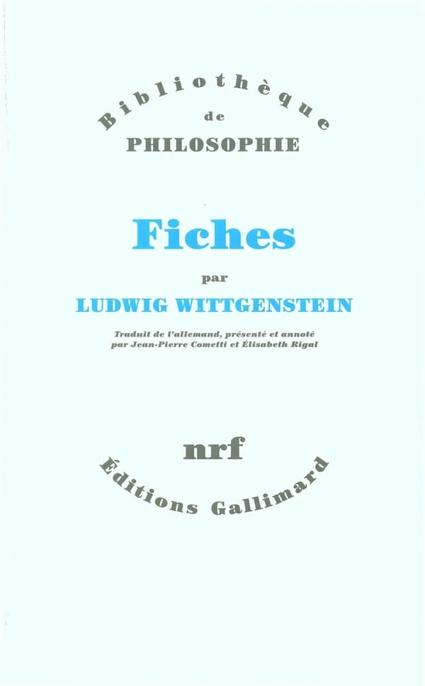 Fiches Ludwig Wittgenstein