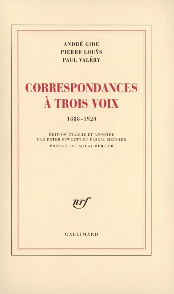 Correspondance à trois voix : 1888-1920
