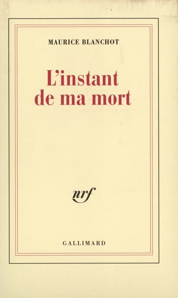 L'instant de ma mort
