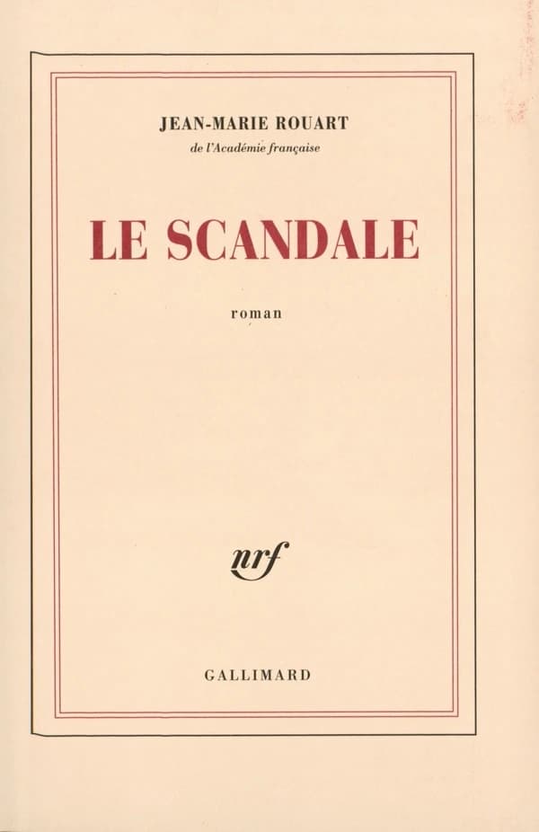 Le scandale : roman