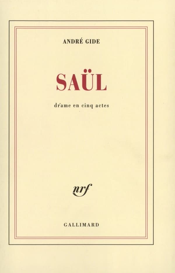 Saül : drame en cinq actes