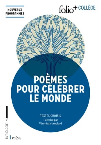 Poèmes pour célébrer le monde : anthologie