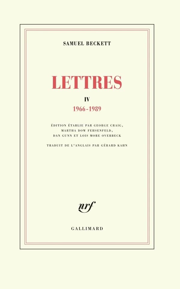 Lettres. IV, 1966-1989