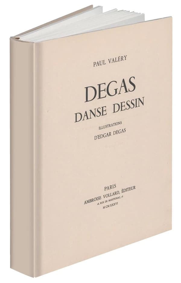 Degas, danse, dessin : illustrations d'Edgar Degas ([Reproduction en fac-similé]) Paul Valéry