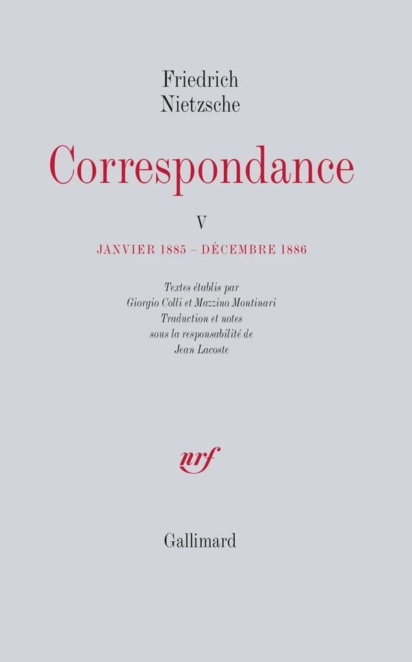 Correspondance. V, Janvier 1885-décembre 1886