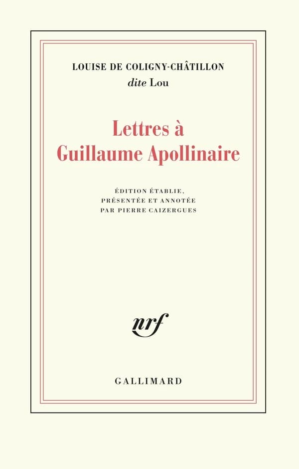 Six lettres à Guillaume Apollinaire