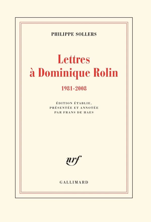 Lettres à Dominique Rolin : 1981-2008