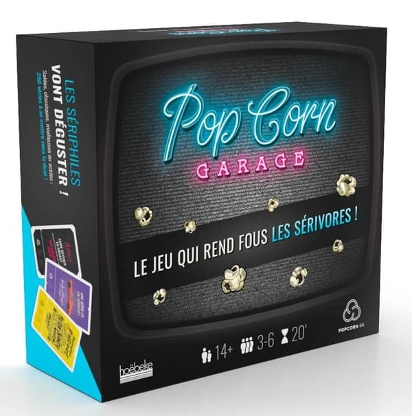 Popcorn garage : le jeu qui rend fous les fans de séries !