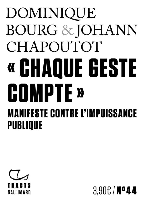 « Chaque geste compte » : Manifeste contre l'impuissance publique