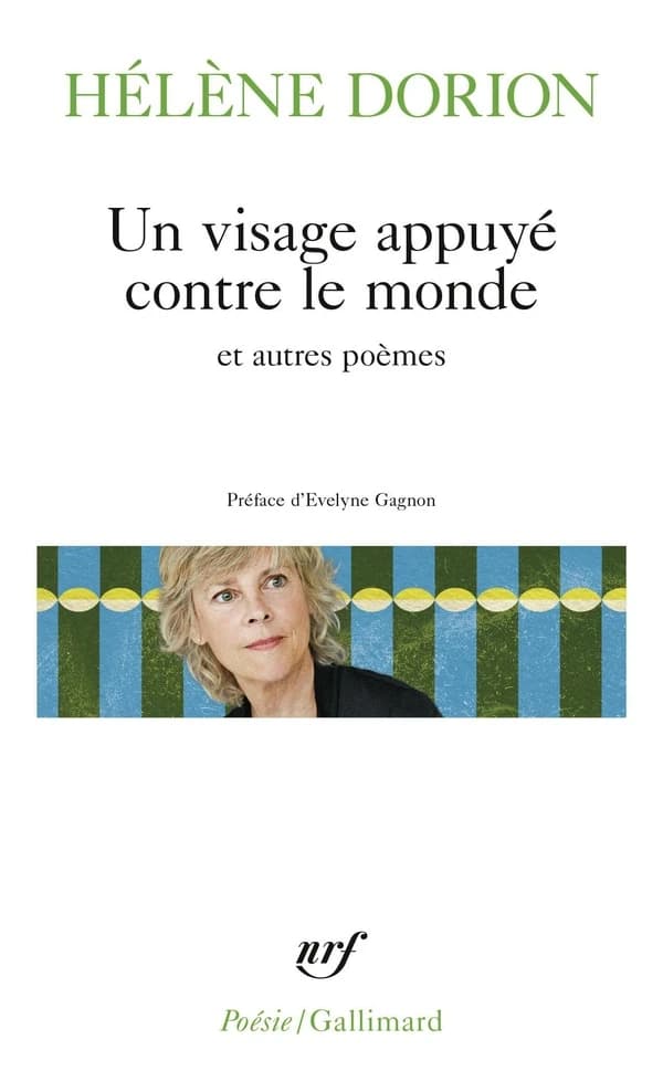 Un visage appuyé contre le monde