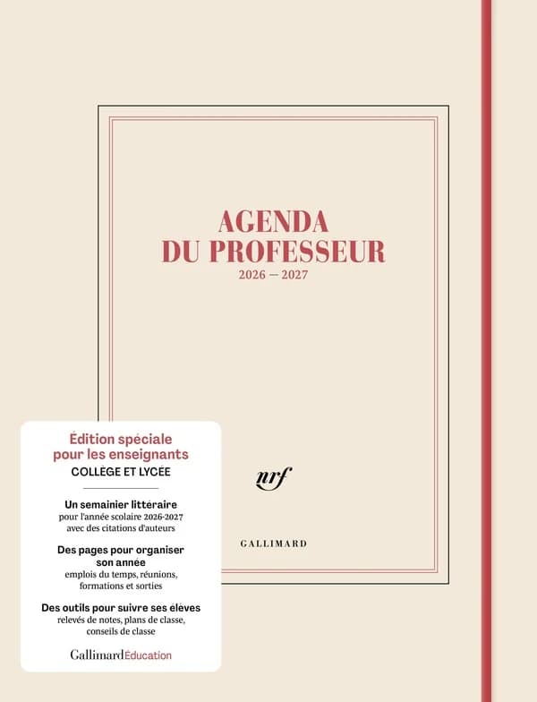 Agenda du professeur Edition 2026-2027