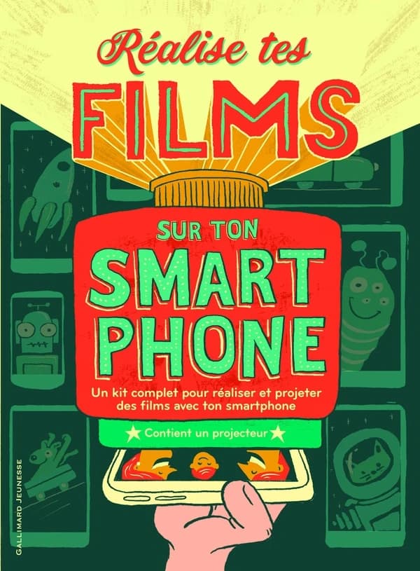 Réalise tes films sur ton smartphone : un kit complet pour réaliser et projeter des films avec ton smartphone