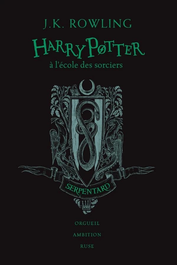 Harry Potter à l'école des sorciers : Serpentard (Éd. collector 20e anniversaire) J. K. Rowling ; traduit de l'anglais par Jean-François Ménard