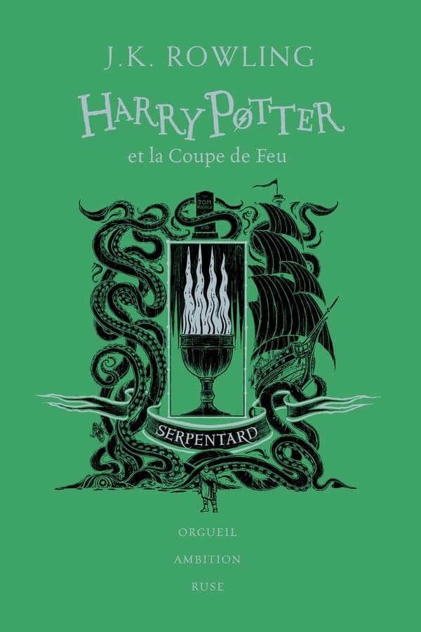 Harry Potter et la coupe de feu : Serpentard (Éd. collector 20e anniversaire) J. K. Rowling ; traduit de l'anglais par Jean-François Ménard