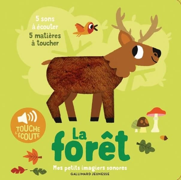 La forêt : 5 matières à toucher : 5 sons à écouter