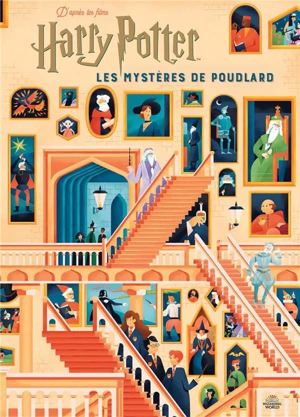 Les mystères de Poudlard : d'après les films "Harry Potter"