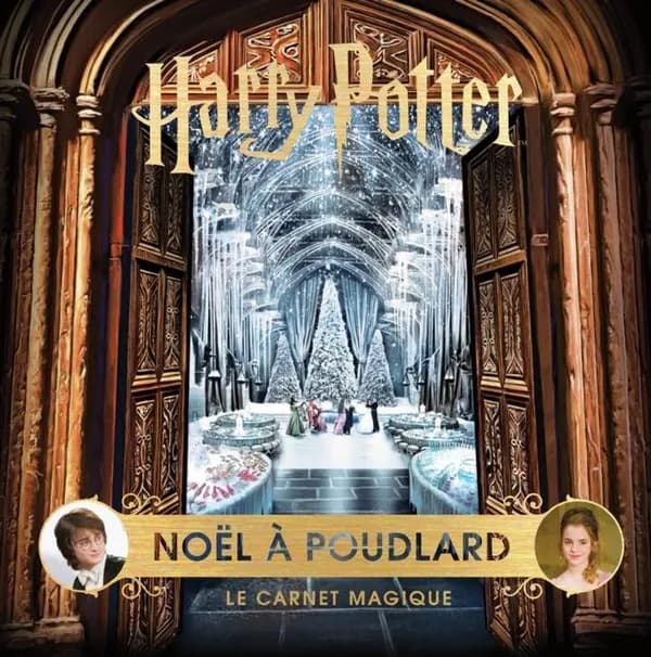 "Harry Potter" : Noël à Poudlard : le carnet magique