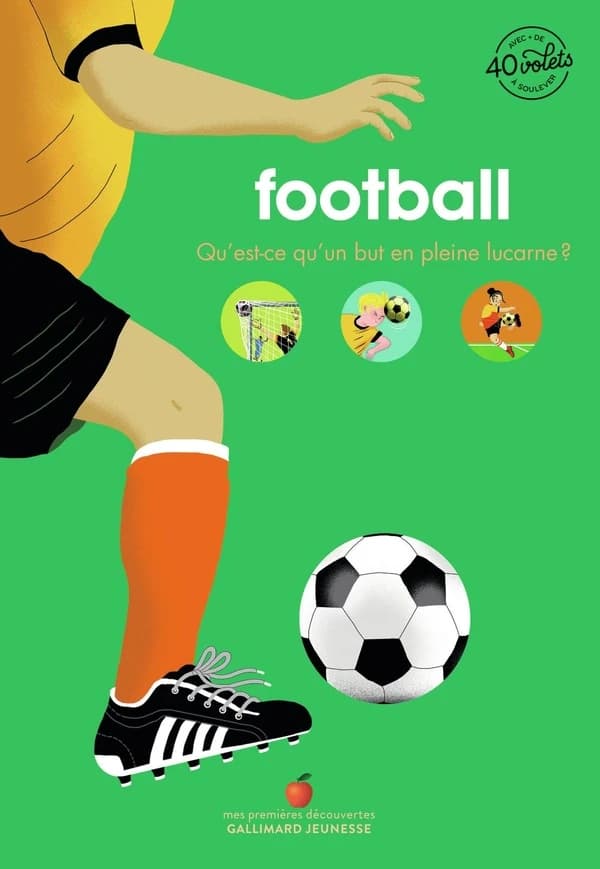 Football : qu'est-ce qu'un but en pleine lucarne ? : avec + de 40 volets à soulever