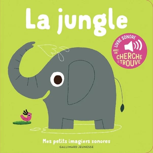 La jungle : livre sonore avec un cherche & trouve