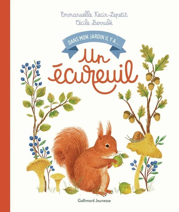 Dans mon jardin il y a... un écureuil
