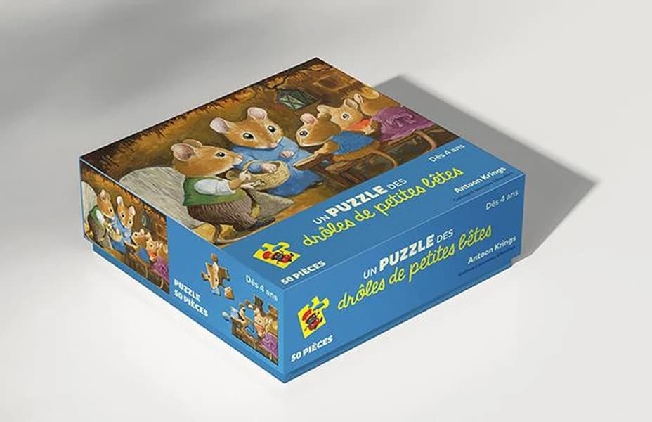Drôles de Petites Bêtes : Théo le mulot : Puzzle