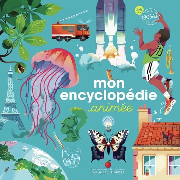 Mon encyclopédie animée : 5-8 ans, avec plus de 180 volets à soulever