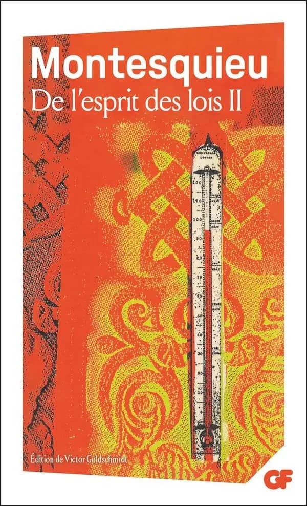 De l'esprit des lois : Anthologie