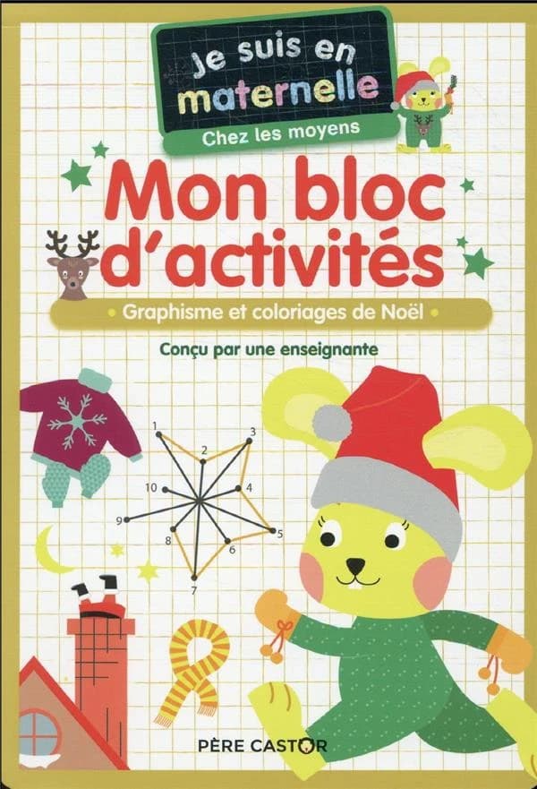Je suis en maternelle : mon bloc d'activités