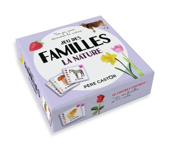 Jeu des familles : la nature