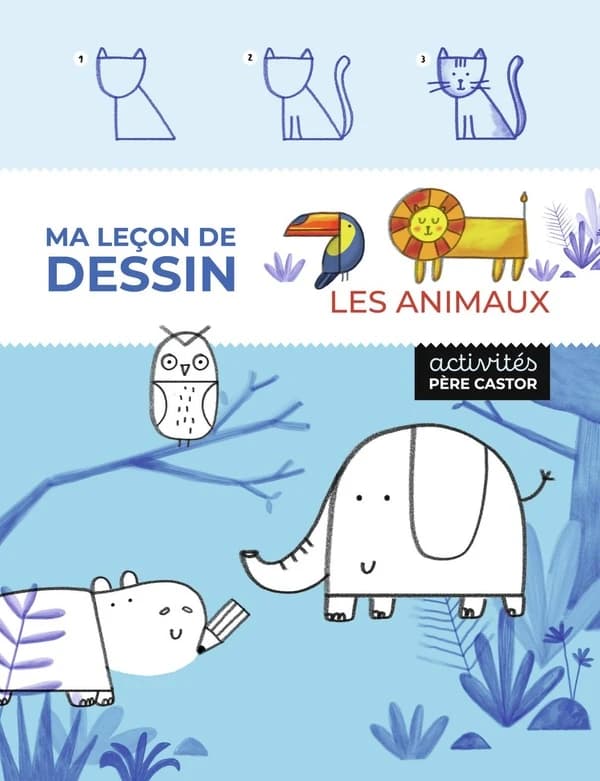 Ma leçon de dessin : Les animaux