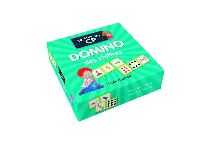 Le domino des chiffres : je suis en CP : à partir de 5 ans : [jeu mémory]