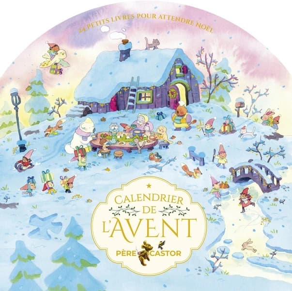 Calendrier de l'Avent Père Castor : 24 petits livres pour attendre Noël